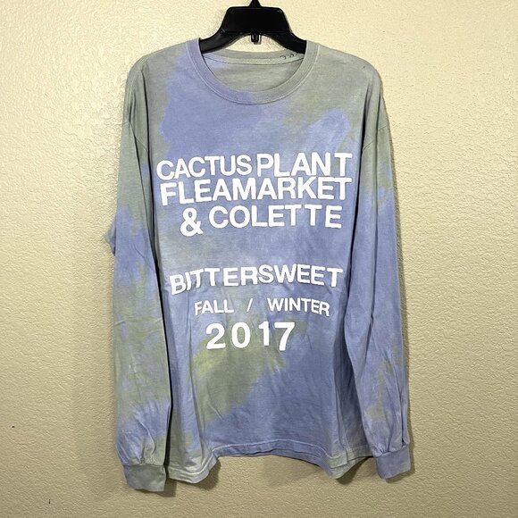 Cactus Plant Flea Market & Colette Bittersweet 2017 Longsleeve Shirt - Picture 1 of 5